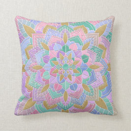 Pastel Mandala II Kussen