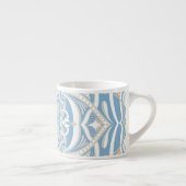 Pastel Mandala in het blauw Espresso Kop (Rechts)