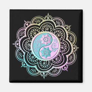 Pastel Mandala Magneet