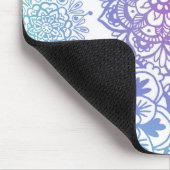 Pastel Mandala Pattern Mousepad Muismat (Hoek)