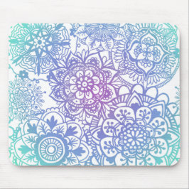 Pastel Mandala Pattern Mousepad Muismat