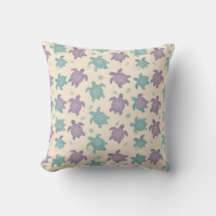 Pastel Mandala Schildpad Patroon Kussen