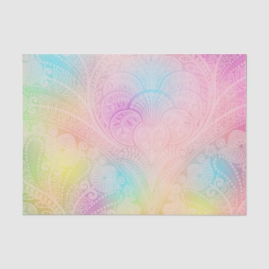 Pastel Mandala Tissuepapier (Voorkant)