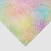 Pastel Mandala Tissuepapier (Detail)