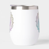 Pastel Mandala waterfles (Rechts)
