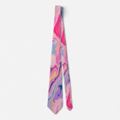 Pastel Marble Dream Stropdas (Voorkant)