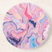 Pastel Marble Dream Zandsteen Onderzetter (Voorkant)