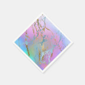 Pastel Marble | Girly Millennial Ombre-Waterverf Servet (Hoek)