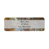 Pastel Marble in de Carina Nebula Etiket (Voorkant)