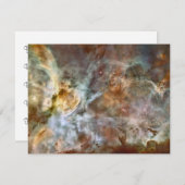 Pastel Marble in de Carina Nebula Kaart (Voorkant / Achterkant)