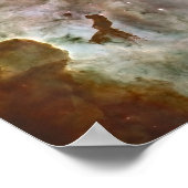 Pastel Marble in de Carina Nebula Poster (Hoek)
