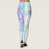 Pastel Marble Leggings (Achterkant)