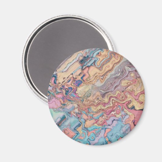Pastel Marble Magneet (Voorkant / Achterkant)