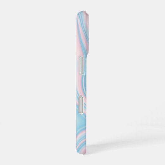 "Pastel Marble Swirl iPhone 16 Slim Fit Case - Sof Hoesje (Rechterkant)