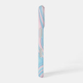 "Pastel Marble Swirl iPhone 16 Slim Fit Hoesje - Z (Rechterkant)