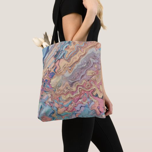 Pastel Marble Tote Bag (Dichtbij)