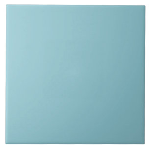 Pastel marineblauwe keramische tegel. tegeltje