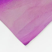 Pastel marmer abstracte glitterkunst fleece deken (Hoek)
