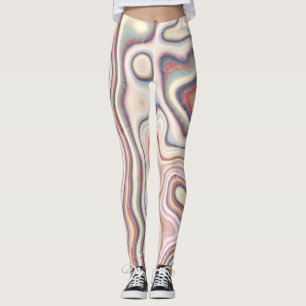 Pastel Marmer Harmonie Flow Leggings