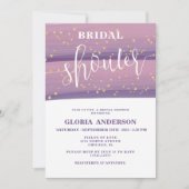 Pastel Mauve Bridal Shower Uitnodiging (Voorkant)