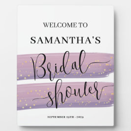 Pastel Mauve Celestial Vrijgezellenfeest Welkom Fotoplaat