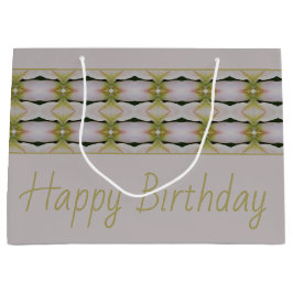 Pastel Mauve met modern patroon Groot Cadeauzakje