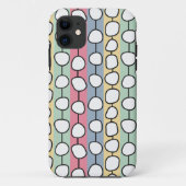 Pastel MCM kleurrijke lijnen Case-Mate iPhone Case (Achterkant)
