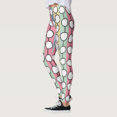 Pastel MCM kleurrijke lijnen Leggings (Links)
