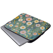 Pastel Meadow Bliss Laptop Sleeve (Voorkant onderkant)