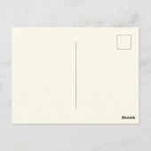Pastel mentale gezondheidsherinnering  briefkaart (Achterkant)