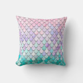 Pastel Mermaid Pillow Kussen (Voorkant)