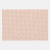 Pastel Merry Christmas Rainbow Inpakpapier Vel (Voorkant)