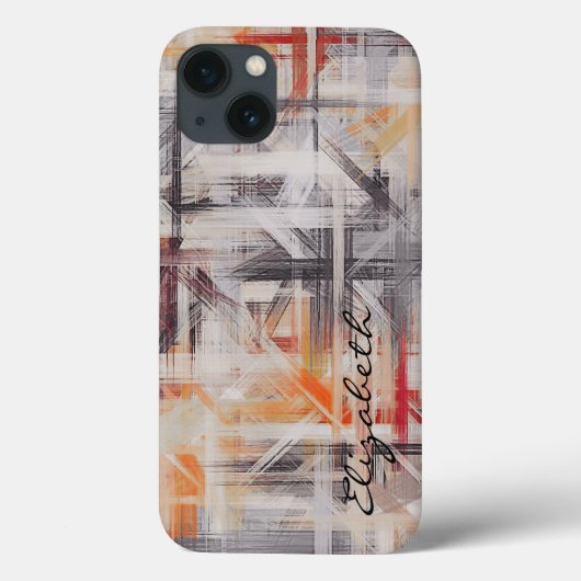 Pastel met Abstract patroon #2 Case-Mate iPhone Case (Achterkant)