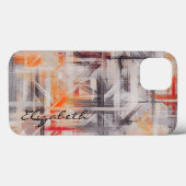 Pastel met Abstract patroon #2 Case-Mate iPhone Case (Achterkant (horizontaal))
