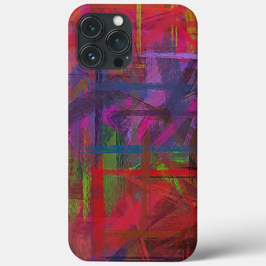 Pastel met Abstract patroon Case-Mate iPhone Case (Achterkant)
