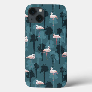 Pastel met Blauwgroen ontsteking iPhone 13 Hoesje
