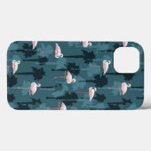 Pastel met Blauwgroen ontsteking Case-Mate iPhone Case (Achterkant (horizontaal))
