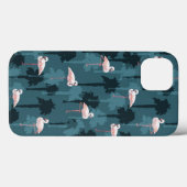 Pastel met Blauwgroen ontsteking Case-Mate iPhone Case (Achterkant (horizontaal))