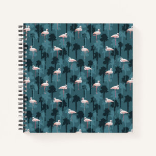 Pastel met Blauwgroen ontsteking Notitieboek
