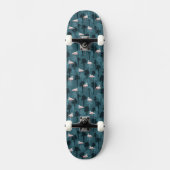 Pastel met Blauwgroen ontsteking Persoonlijk Skateboard (Voorkant)