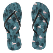 Pastel met Blauwgroen ontsteking Teenslippers (Voetbed)