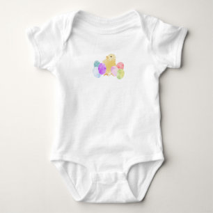 Pastel met eierontwerp romper
