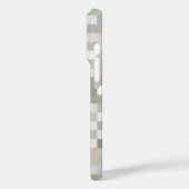 Pastel met gekleurd vierkant patroon Case-Mate iPhone case (Achterkant / Links)