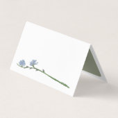 Pastel met kleurcode voor wilde flesontraadkaarten visitekaartje (Achterkant)