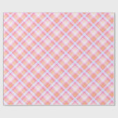 Pastel met roze en pekel Patroon Cadeaupapier (Vlak)