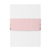 Pastel Mexicaanse Stad Uitnodigingen Wikkel (Achterkant Voorbeeld)
