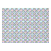 Pastel Mid Century Modern Tafelkleed (Voorkant (Horizontaal))