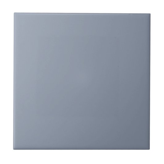 Pastel Mid Gray Paarse Solid Color Tile Tegeltje (Voorkant)