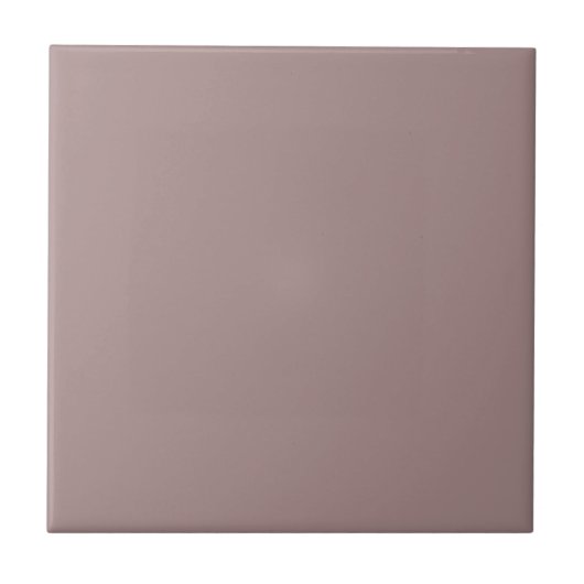 Pastel Mid Grey Dusty Roze Vaste Kleurenstapel Tegeltje (Voorkant)