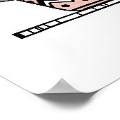 Pastel Midden-eeuwse Boho-chic Keuken Wand Poster (Hoek)